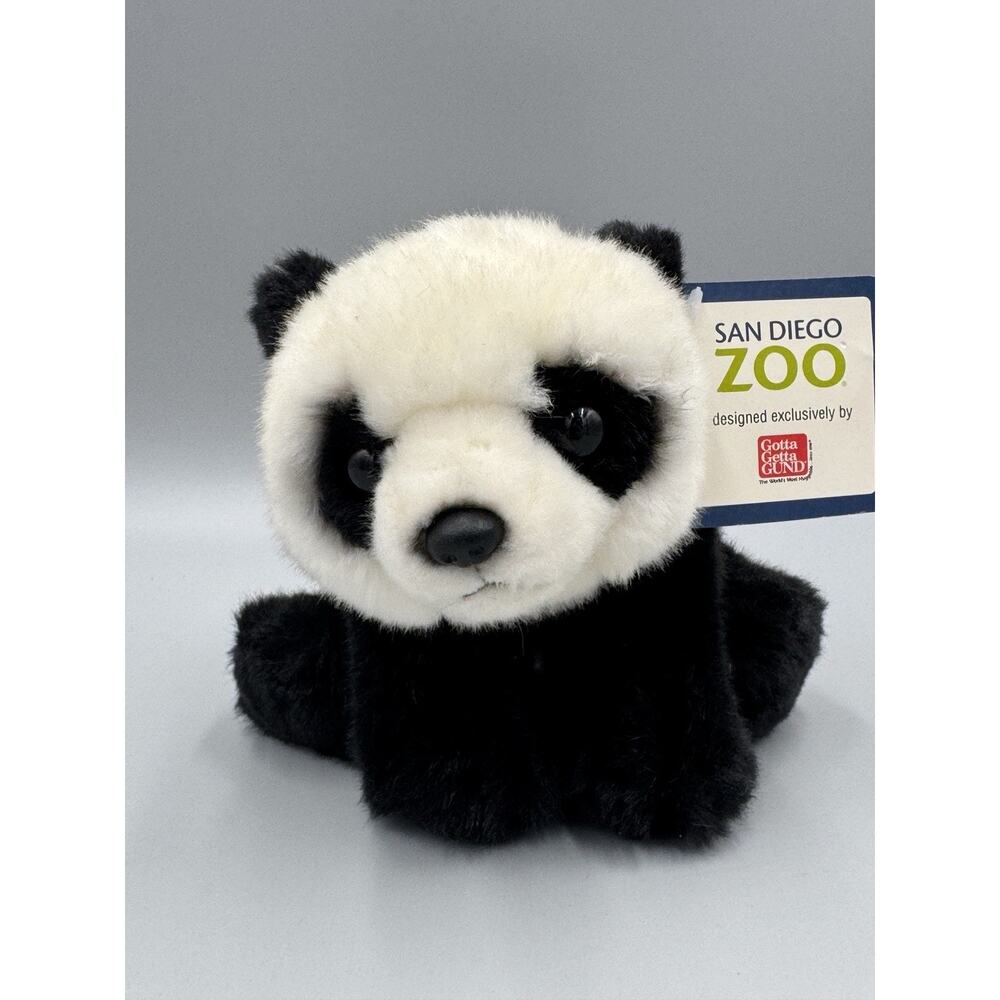 GUND Zhen Zhen Small Panda Bear Plush 31124 San Diego Zoo Plush 7” Stuffed Toy